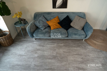 Ceramo Vinilam Stone 8 мм 71614 Цемент Светлый фото 4 | FLOORDEALER